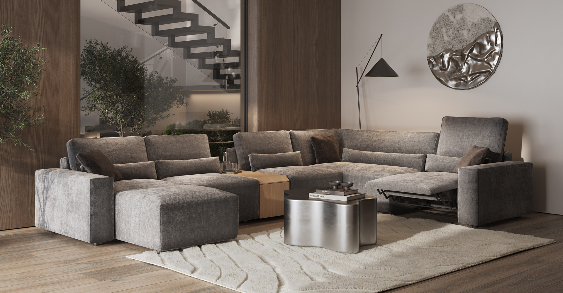 largo living room by cineak